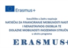 Erasmus+ natječaj za nastavnike i nenastavno osoblje za ljetni semestar akademske godine 2017./2018.