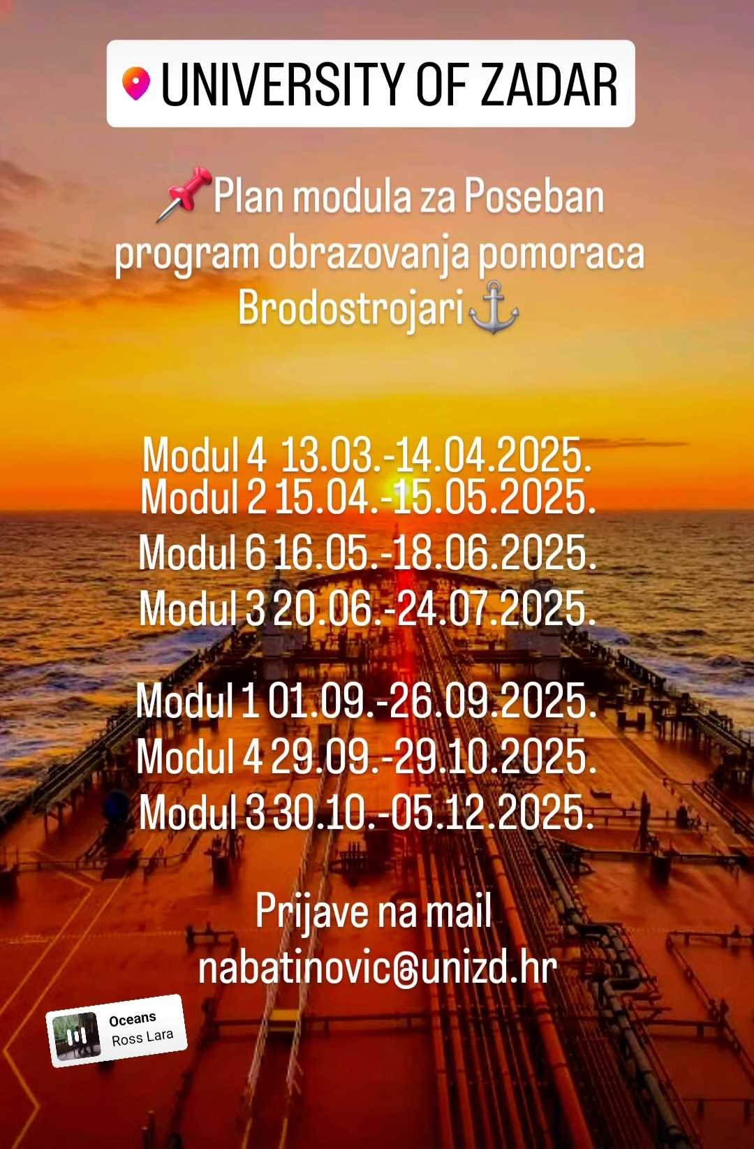 Plan modula za brodostrojare 2025.